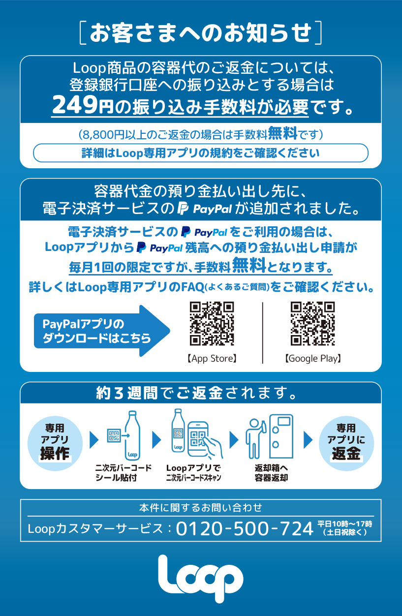 振込手数料無料期間終了のお知らせ