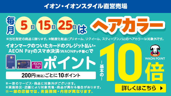 �w�A�J���[10�{