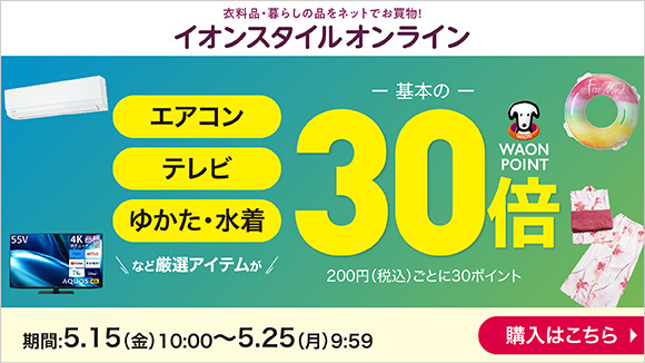 �C�I���X�^�C���I�����C�� �G�߂̕i�|�C���g30�{