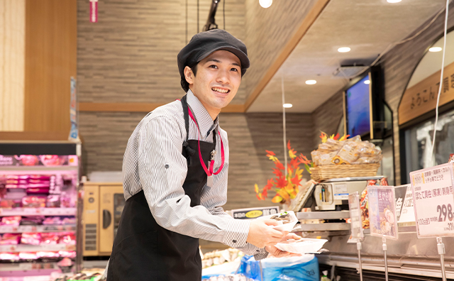 食品売場のお仕事
