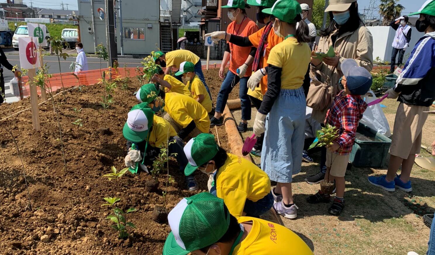 イオンの植樹活動