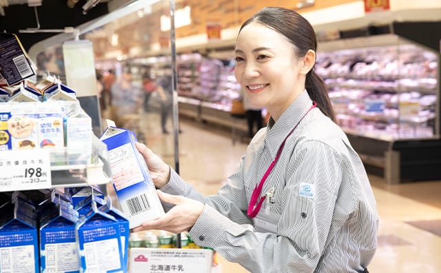 日配食品売場(デイリー)