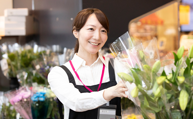 お花・ガーデニング売場